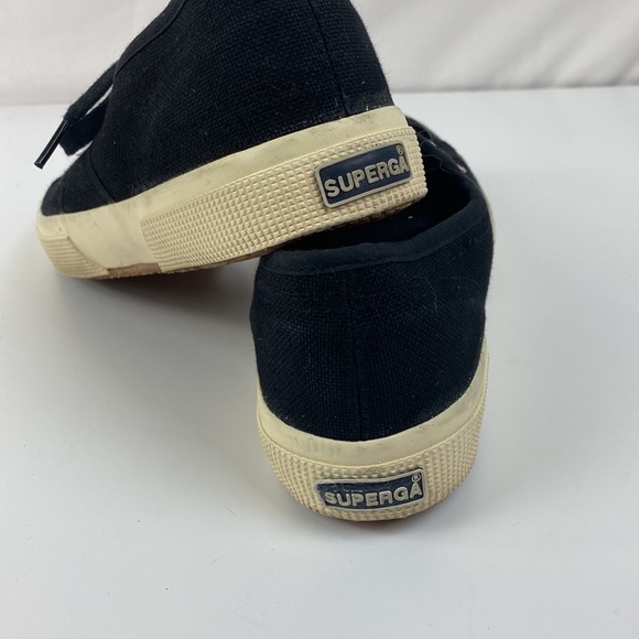 Superga Mens Sneakers Black Size 8.5 - Picture 16 of 16